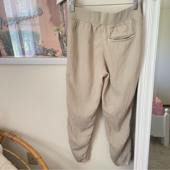 Faherty Arlie Linen Blend Pants in Safari - Picture 12 of 12